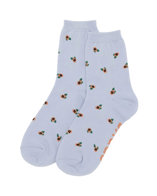 Rosette Crew Socks