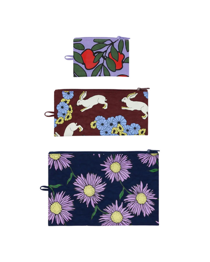 Night Orchard Flat Pouch