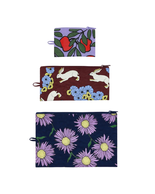 Night Orchard Flat Pouch