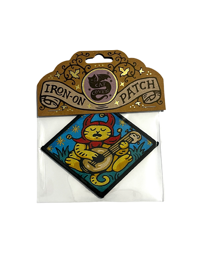 Sad Jester Cat Patch