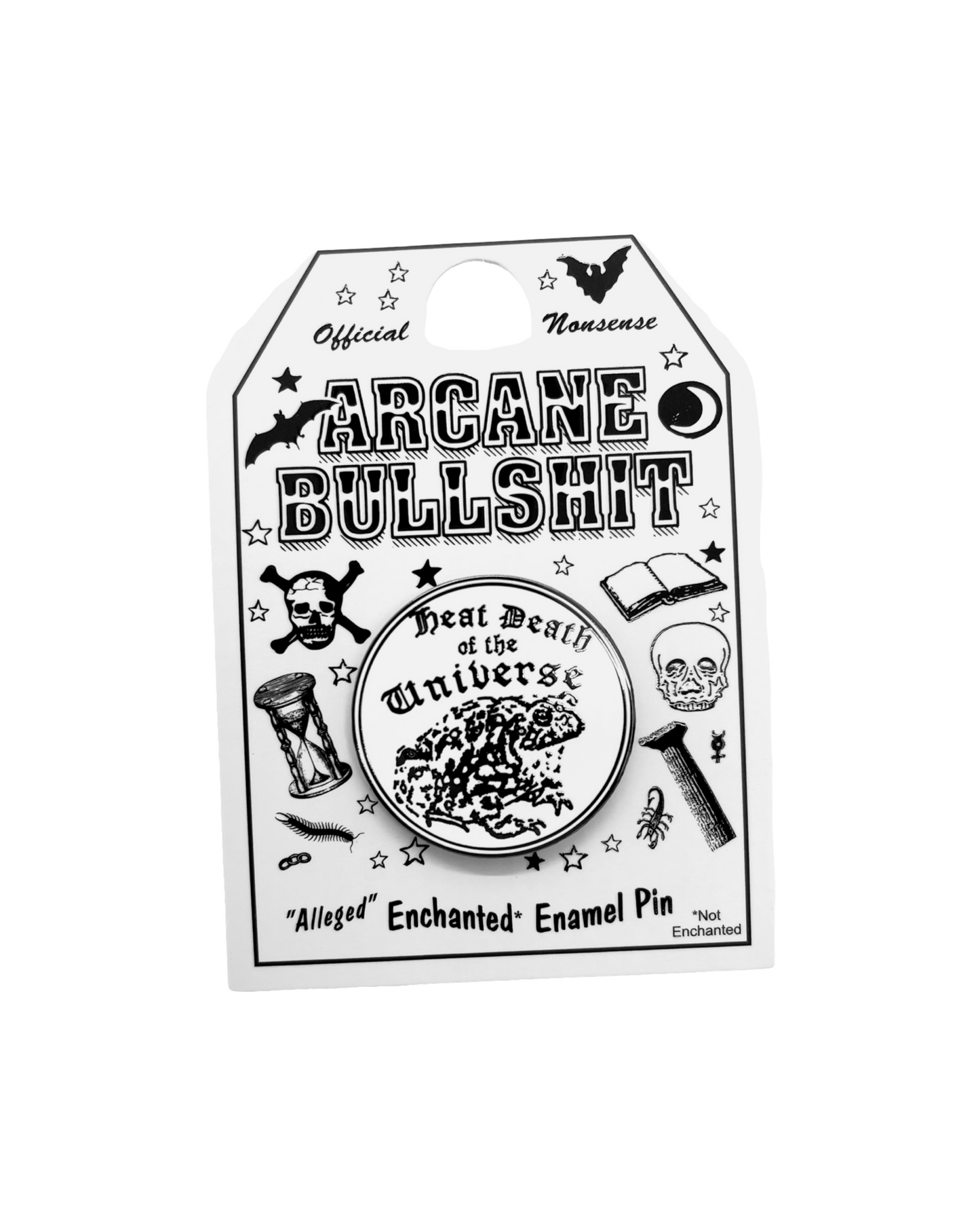 Heat Death of The Universe Enamel Pin