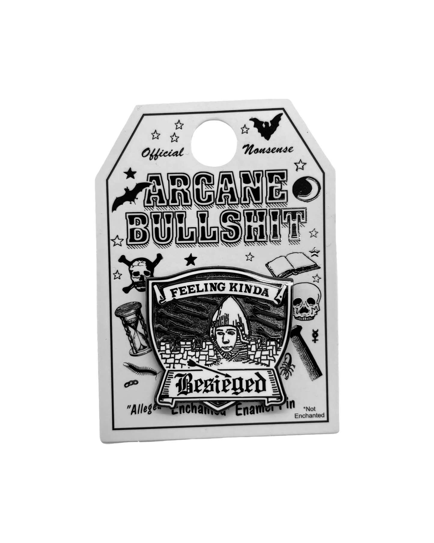 Besieged Enamel Pin