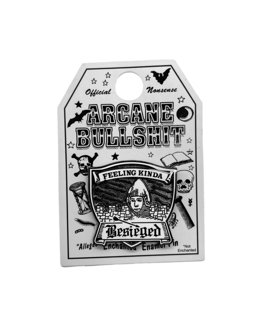 "Besieged" Enamel Pin