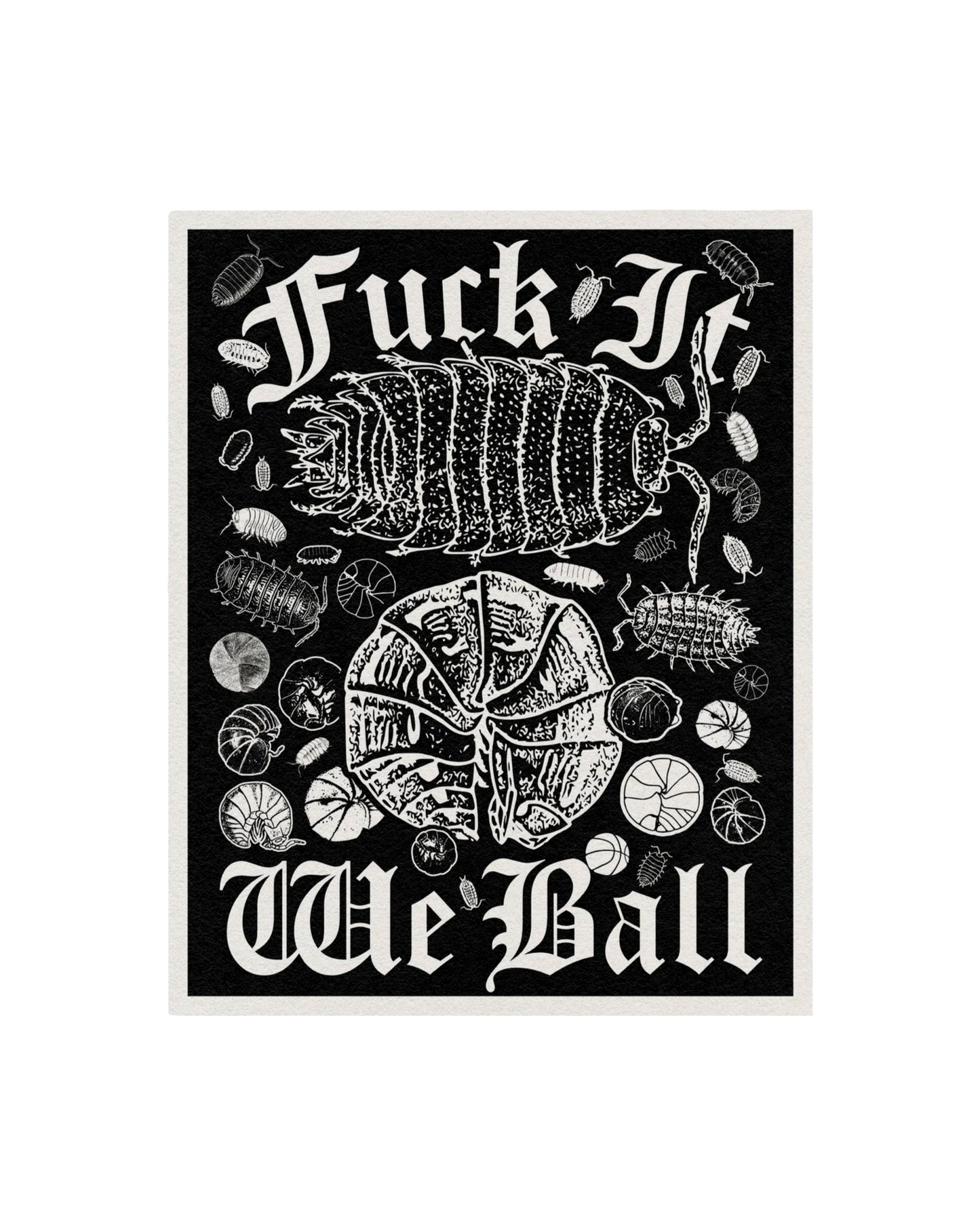 We Ball (Ball so Hard) Risograph Print