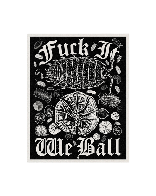 We Ball (Ball so Hard) Risograph Print