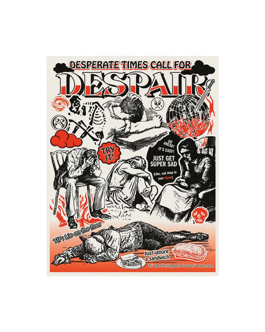 Despair Risograph Print