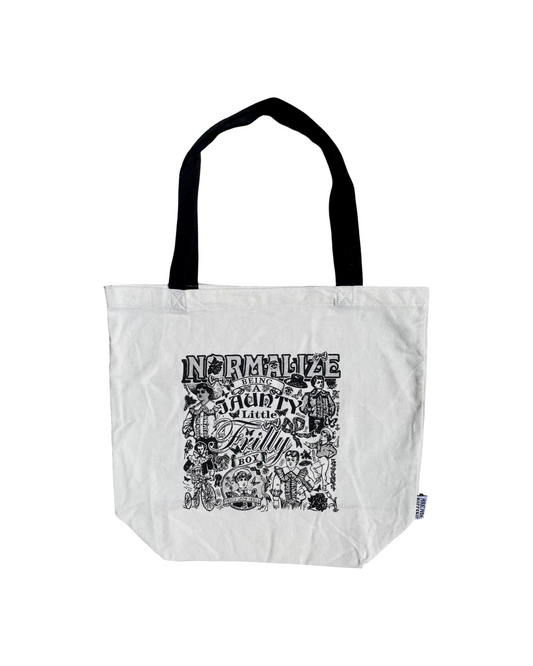 Frilly Boy Tote Bag