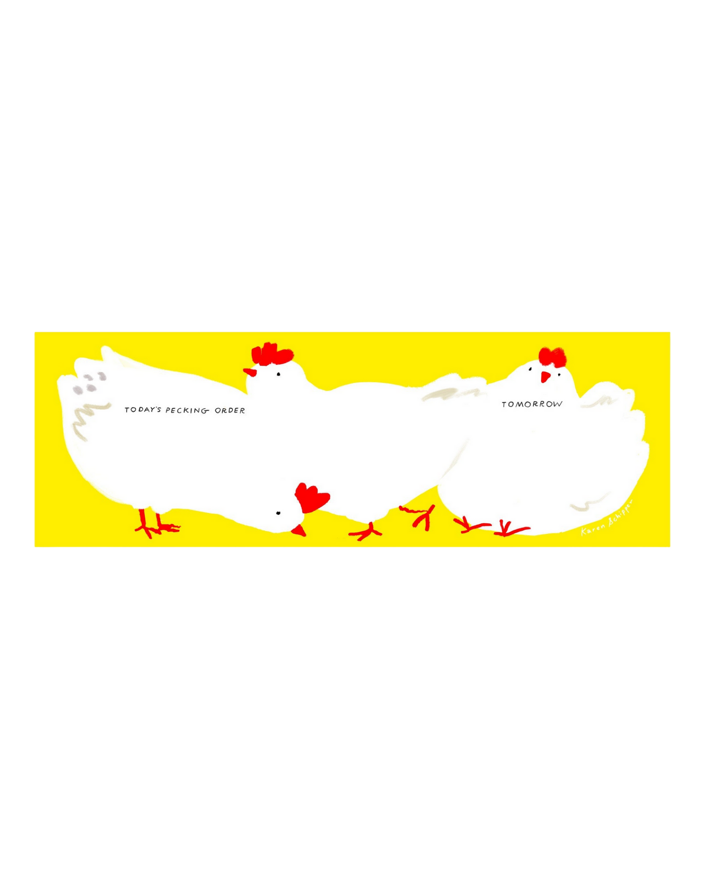 Chickens Weekly Desk Planner