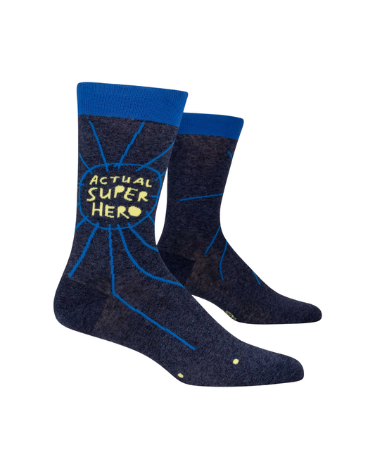 Actual Superhero Men's Socks