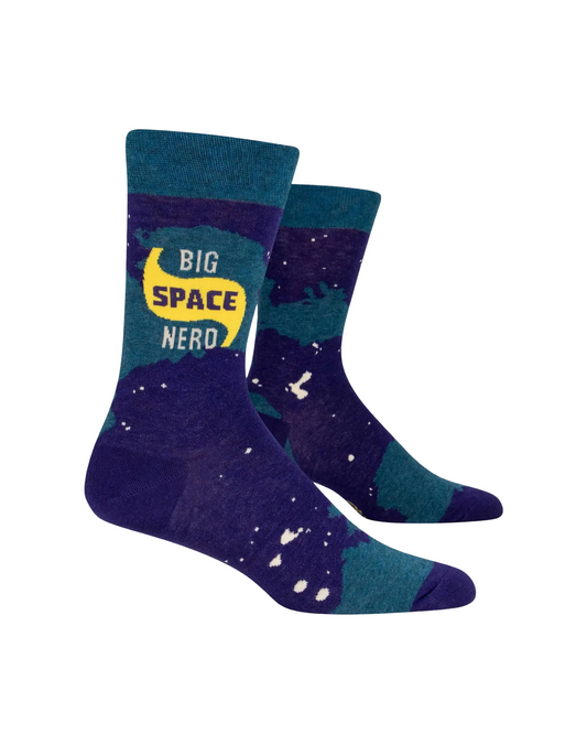 Space Nerd Men's Socks