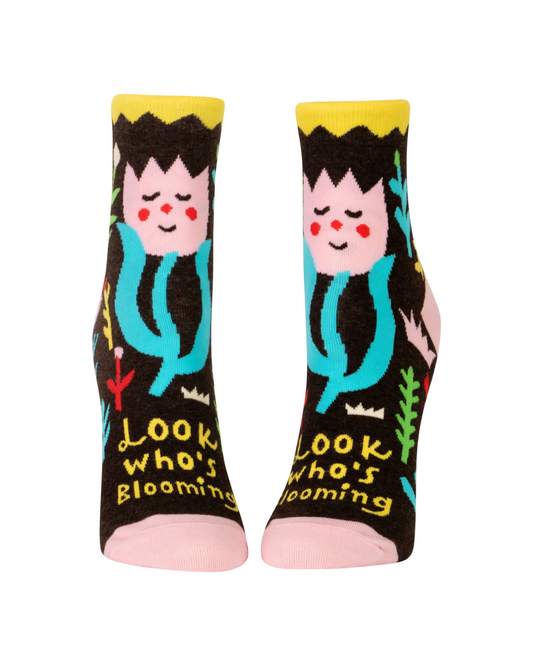 Look Who's Blooming Women's Ankle Socks