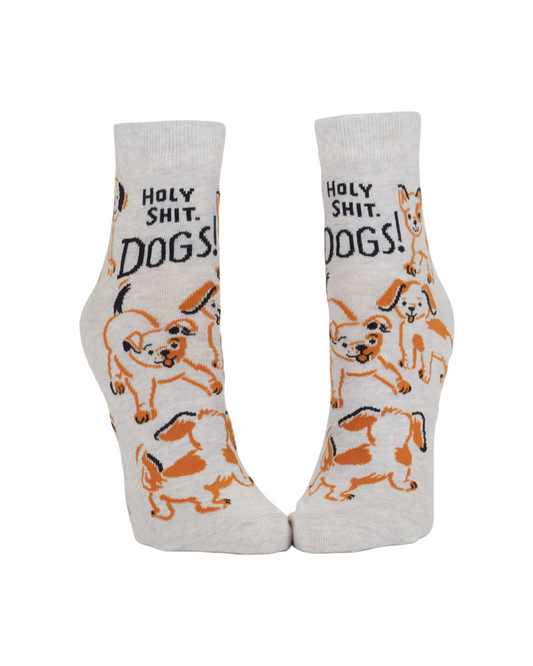 Holy Shit. Dogs! Women's Ankle Socks