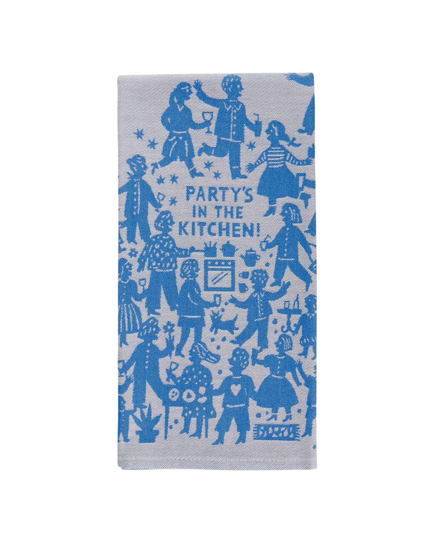 Party In The Kitchen Dish Towel