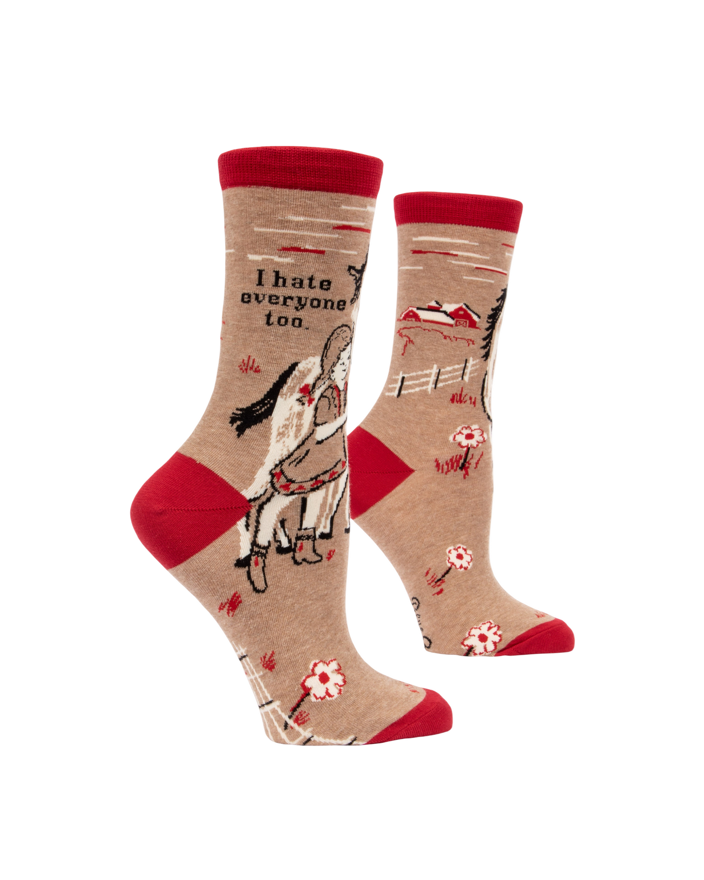 I Hate Everyone Too Women's Socks
