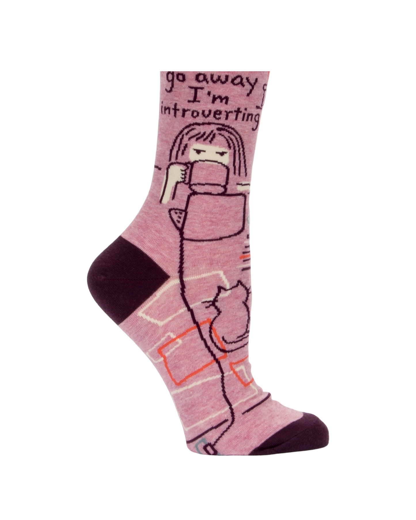 Go Away Introverting Women's Socks