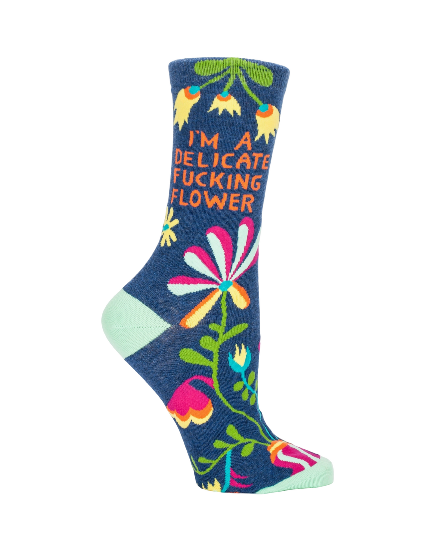 Delicate Fucking Flower Women's Socks
