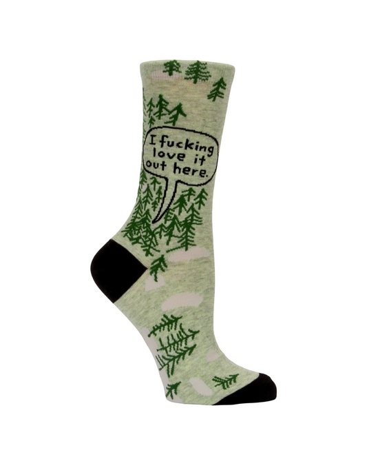 Fucking Love It-Woods Women's Socks