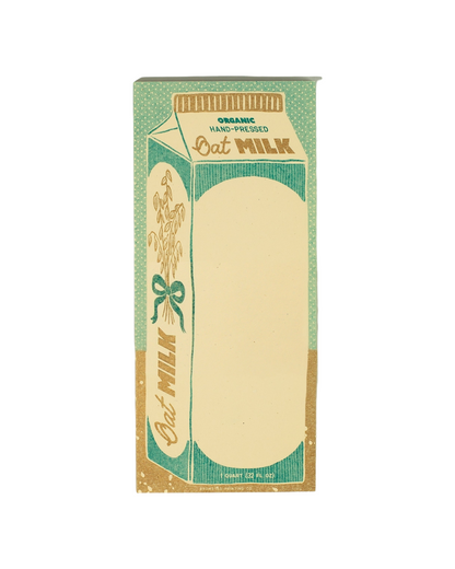 Oat Milk - Risograph Notepad
