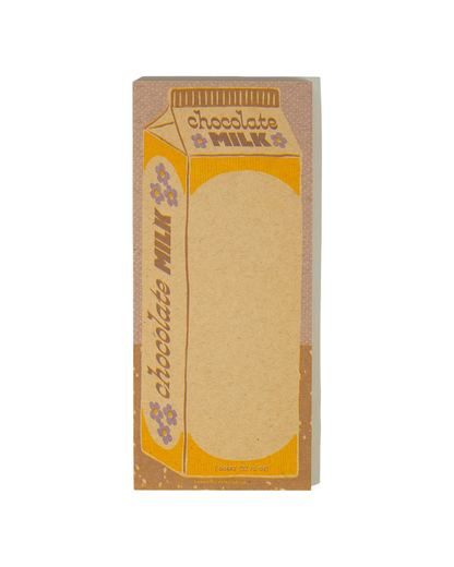 Chocolate Milk - Risograph Notepad