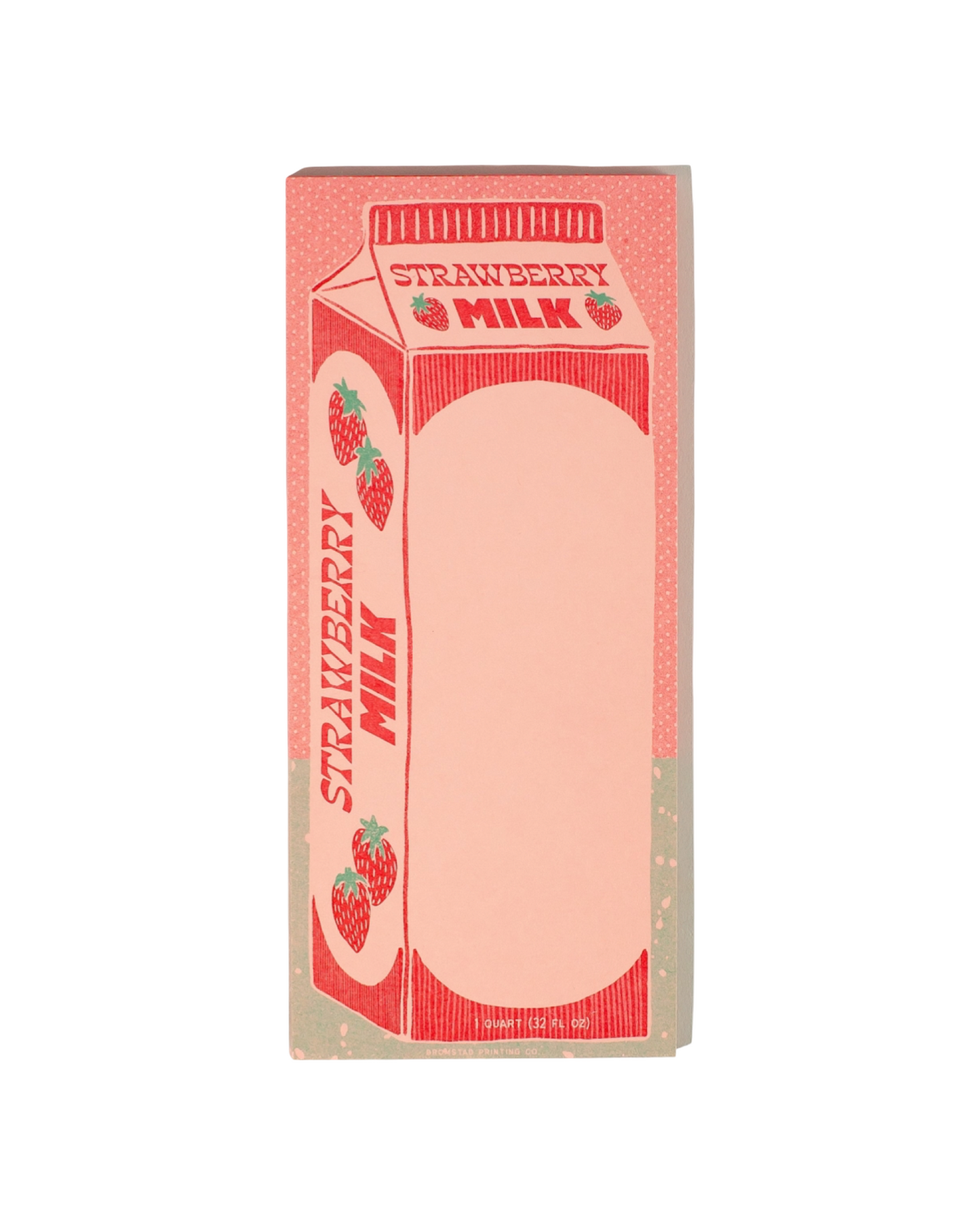 Strawberry Milk - Risograph Notepad