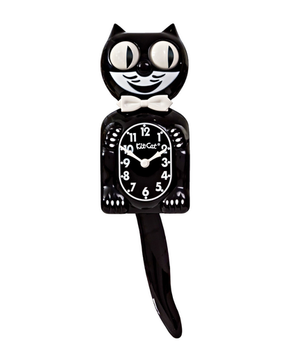 Classic Black Kit Cat Klock