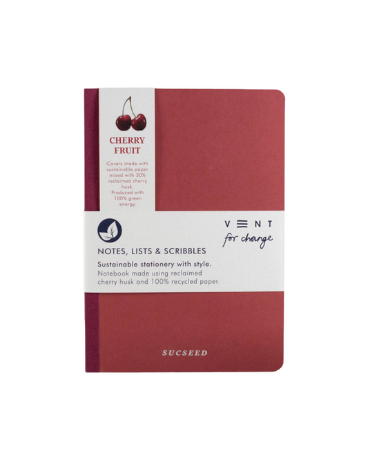 Sucseed A5 Notebook Cherry Husk