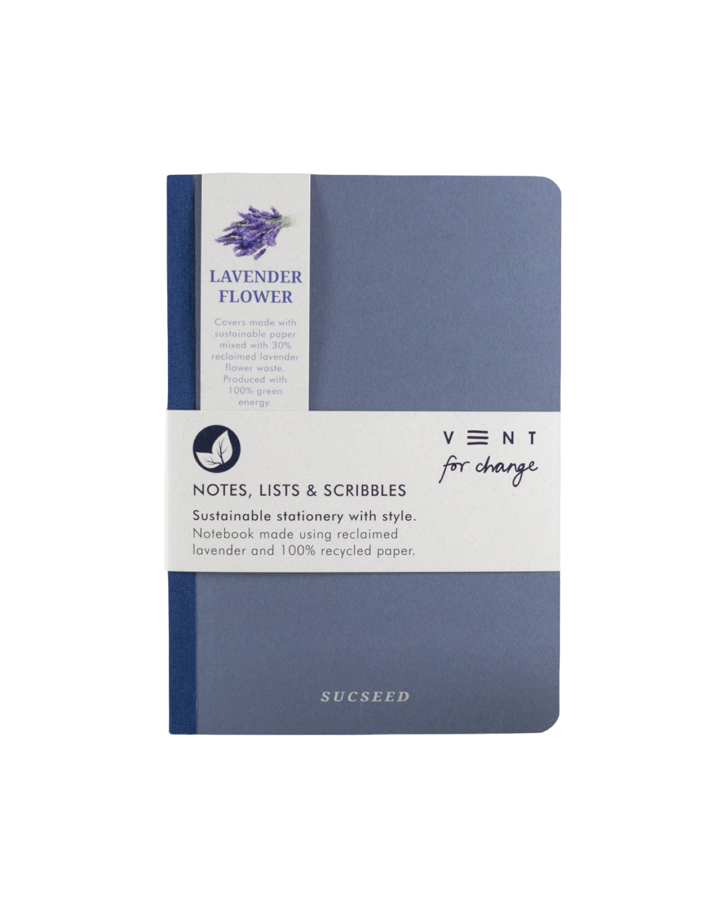 Sucseed A5 Notebook Lavender