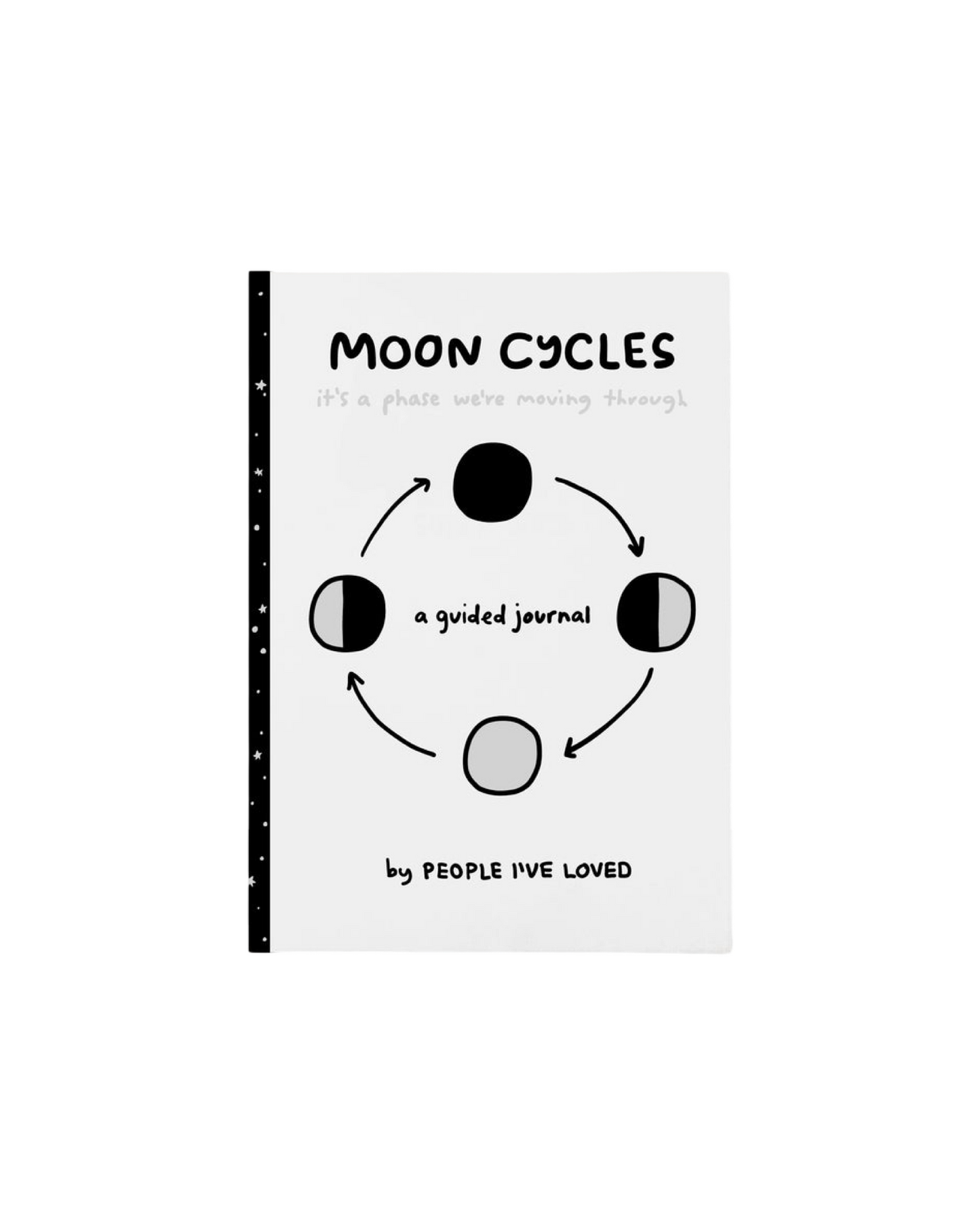 Moon Cycles Guided Journal