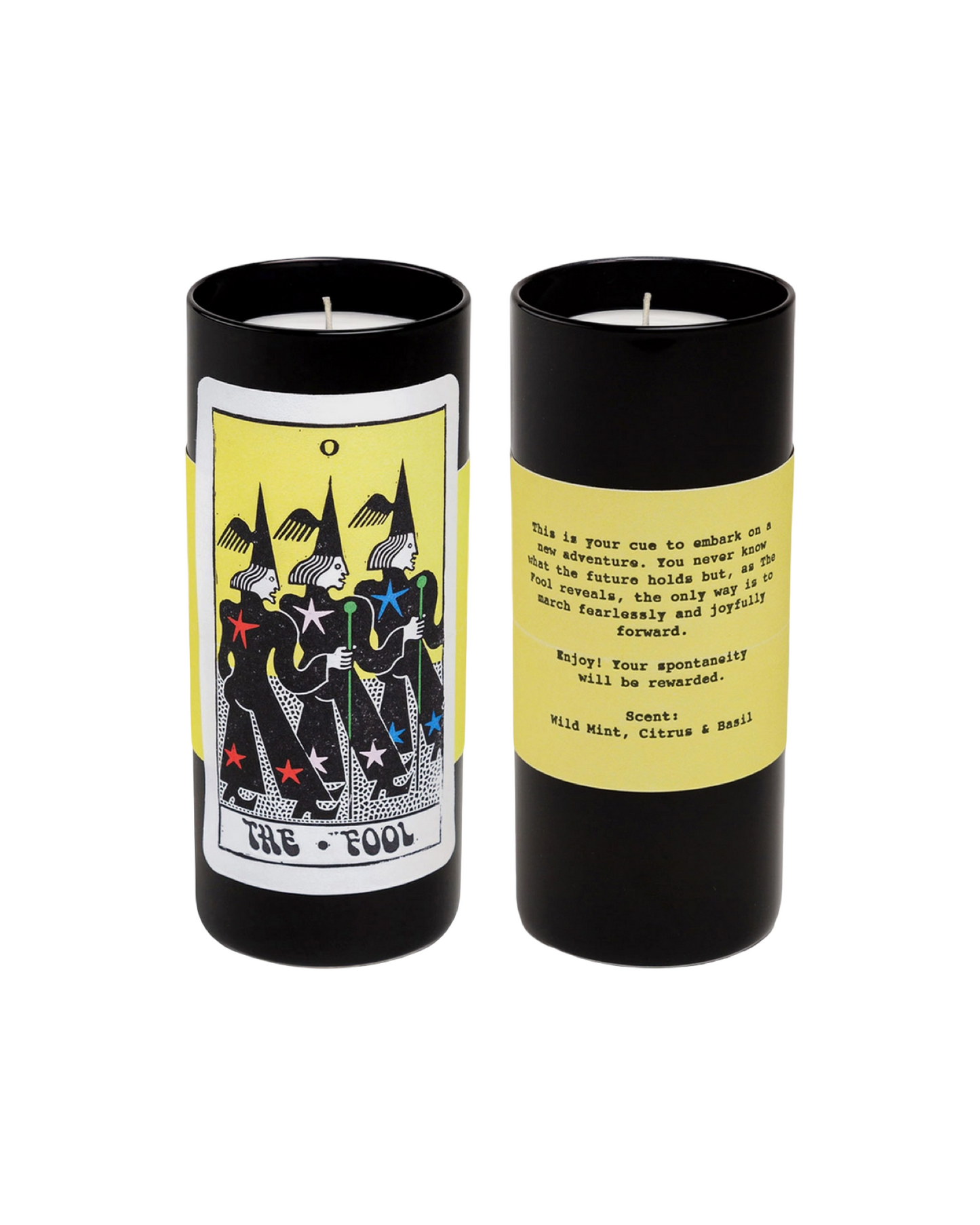 The Fool Tarot Candle