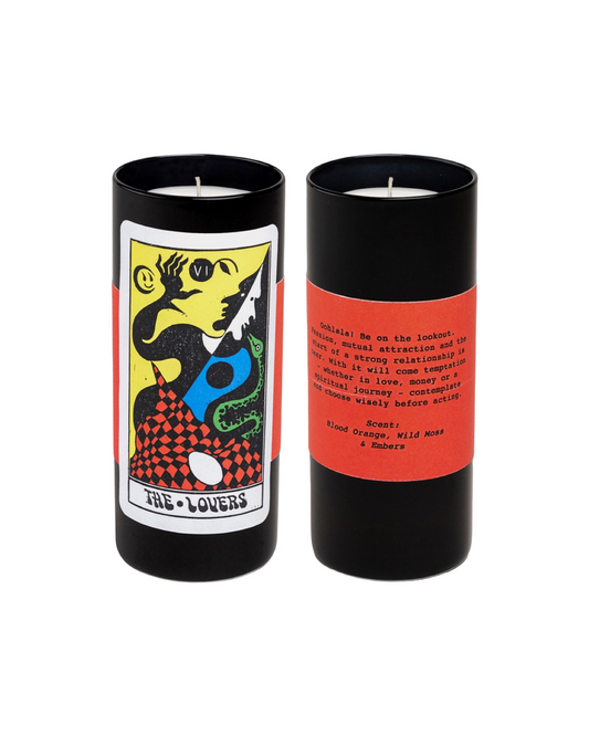 The Lovers Tarot Candle