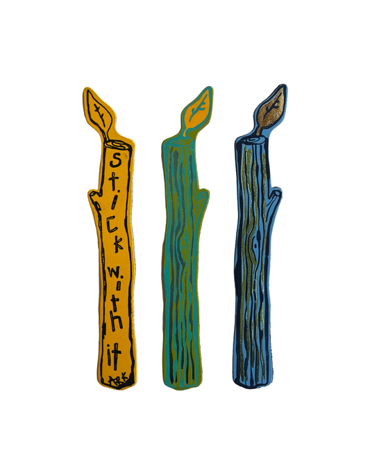 Stick with It Bookmark