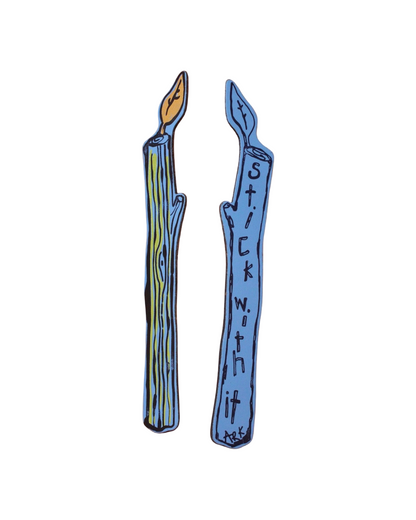Stick with It Bookmark