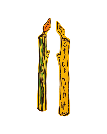 Stick with It Bookmark