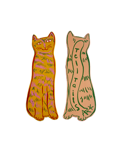 Cat Tails Bookmark