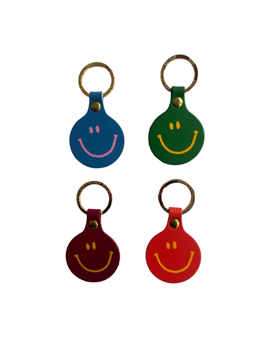 Feeling Lush Smiley Key Fob