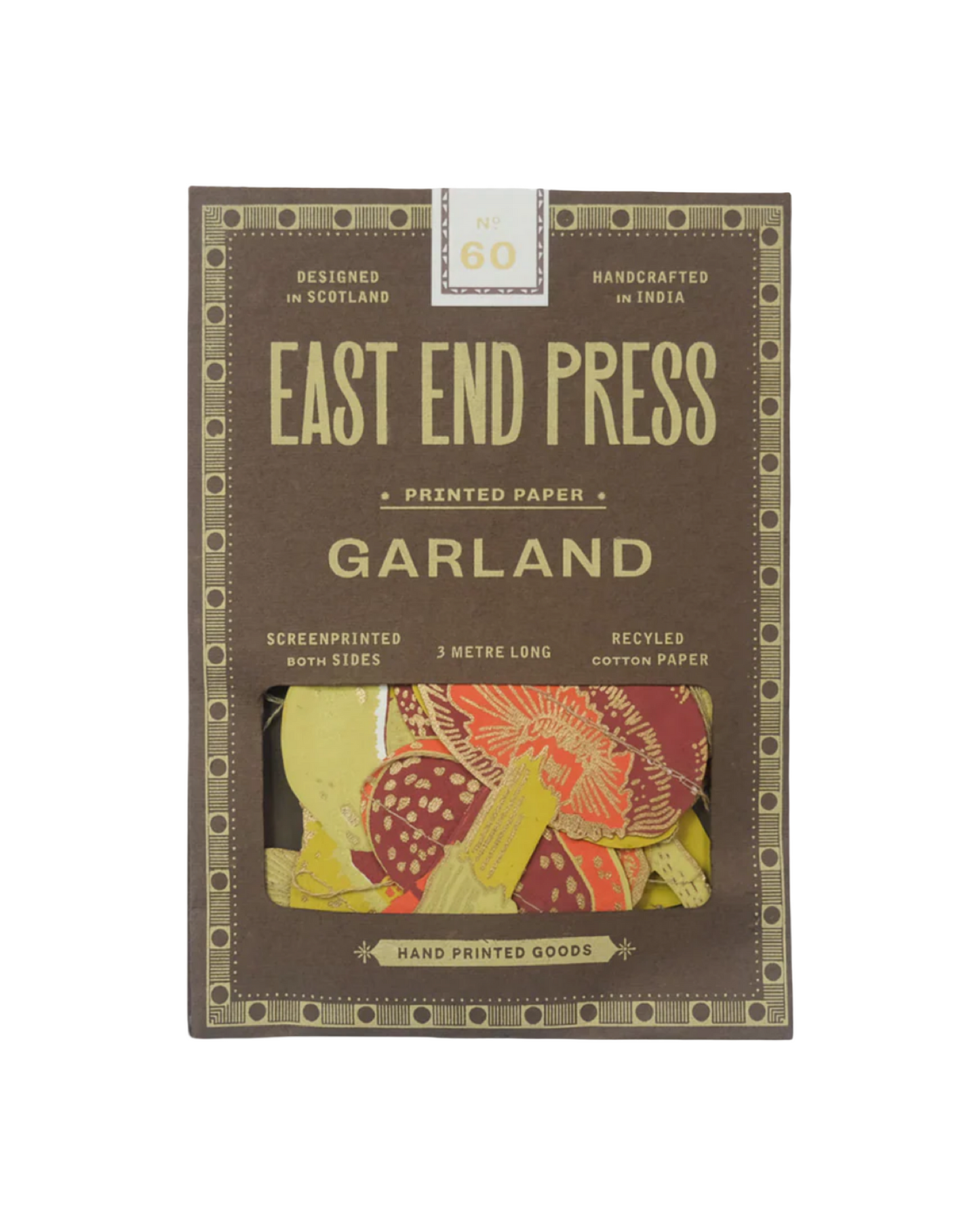 Mushrooms Sewn Garland