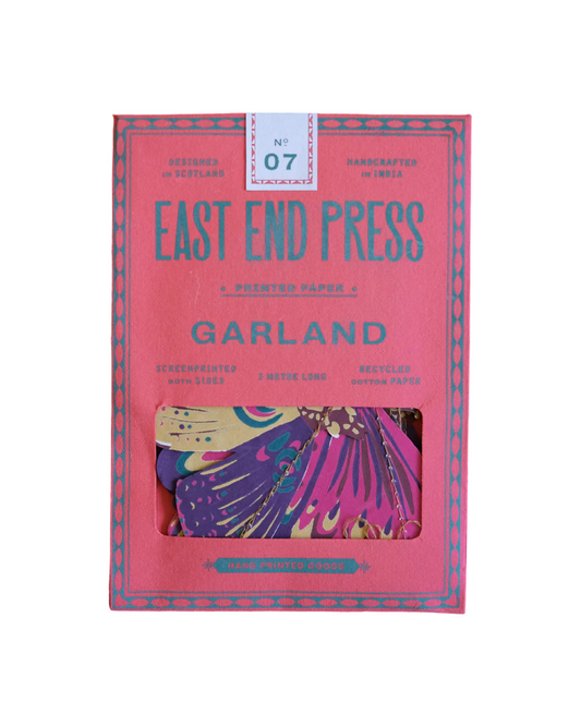 Colourful Butterflies Sewn Garland