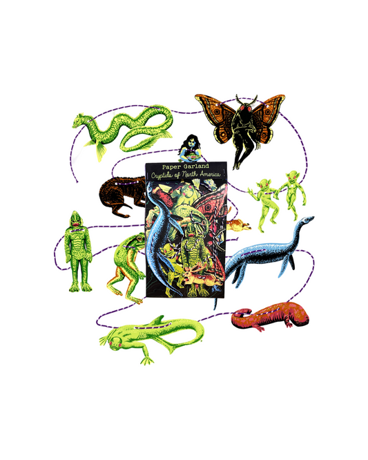 Cryptids of North America Paper Garland