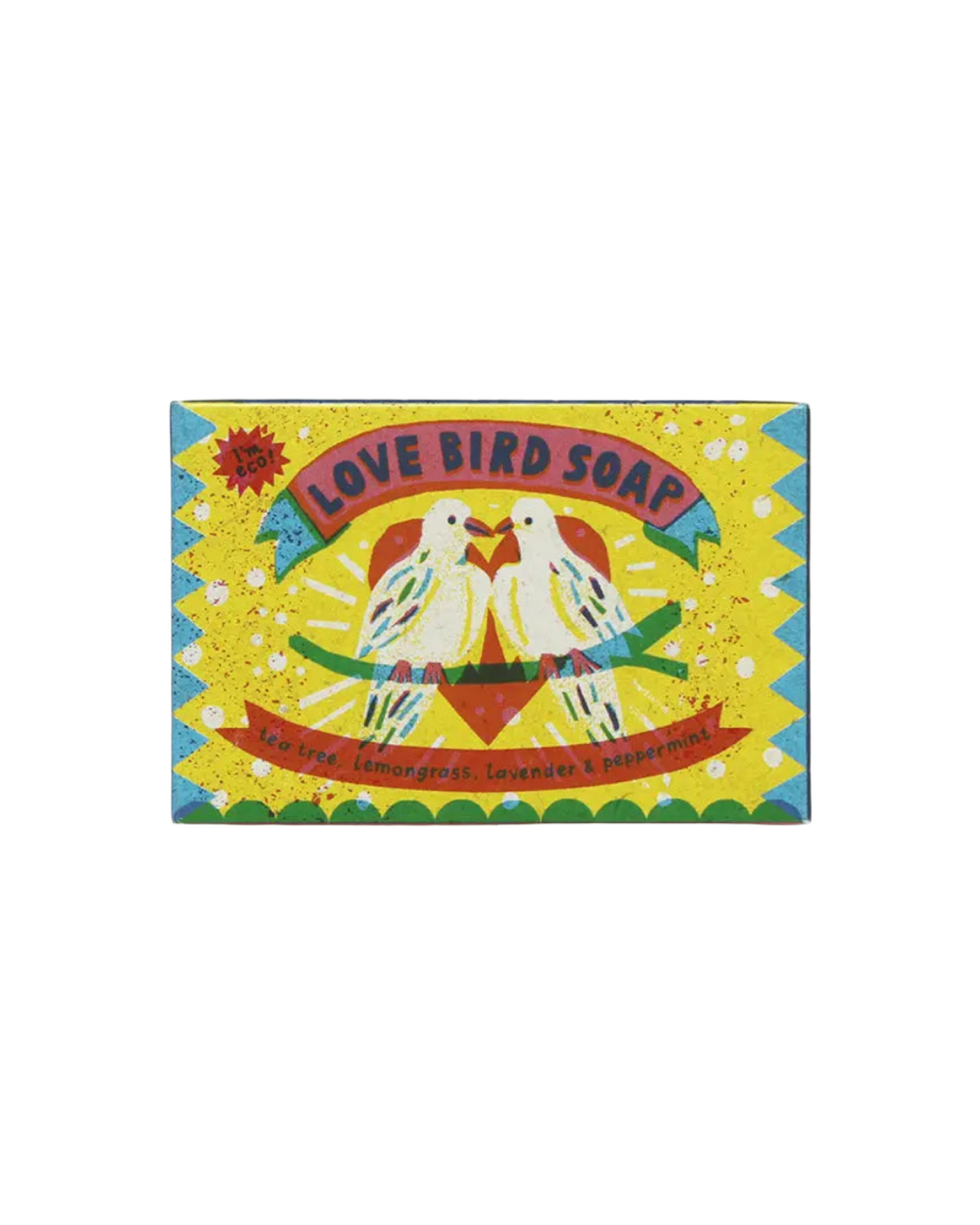 Love Birds Tea Tree, Lemongrass & Peppermint Soap Bar