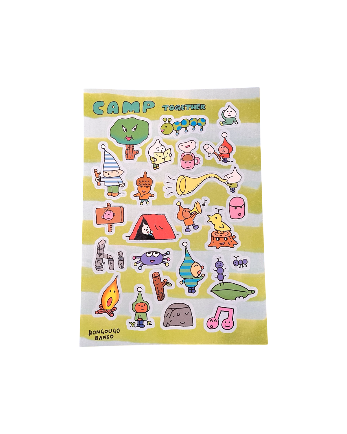 Camp Together Sticker Sheet