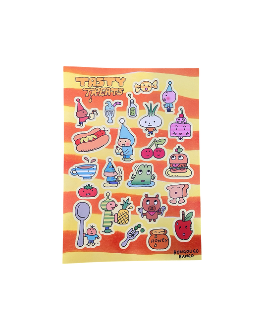 Tasty Treats Sticker Sheet