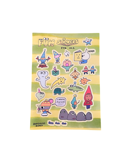 Fun Stickers Sticker Sheet