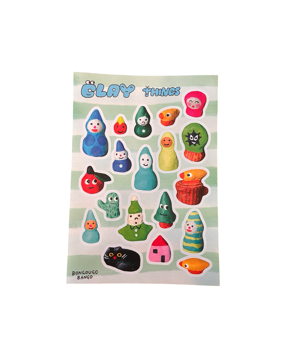 Clay Things Sticker Sheet