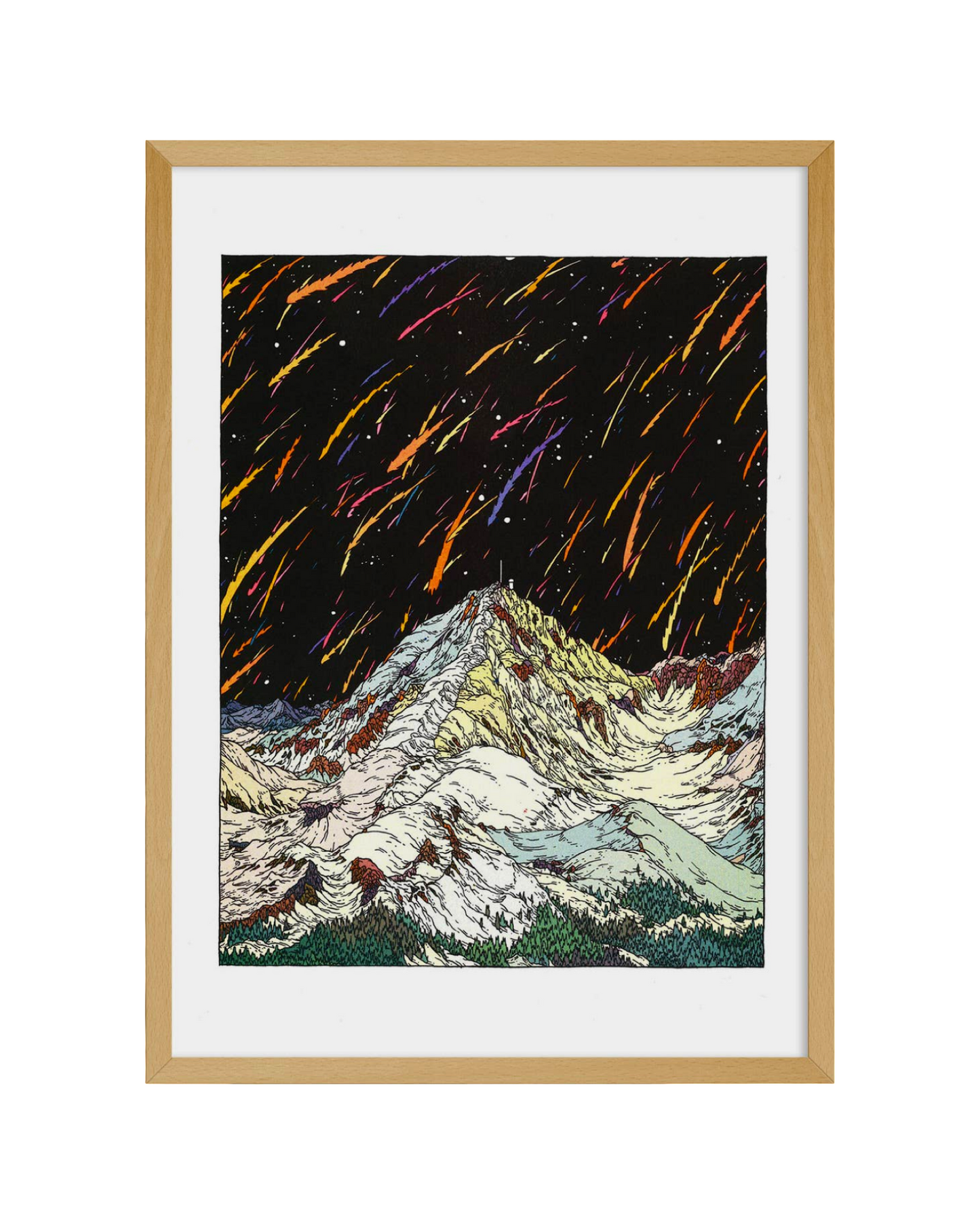 Pic Du Midi - Clement Vuillier A3 Print