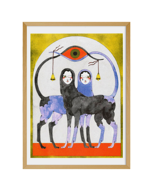 The Game - Lou Benesch A3 Print