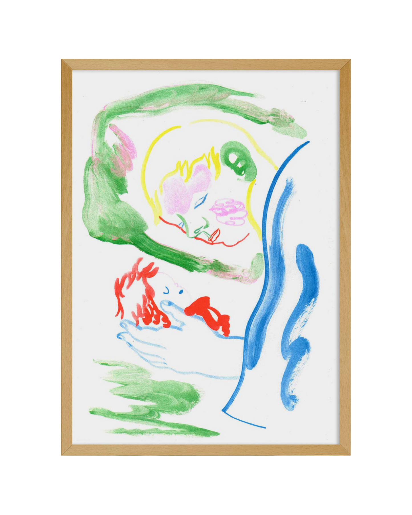 Ponyo - Gaelle Loth A3 Print