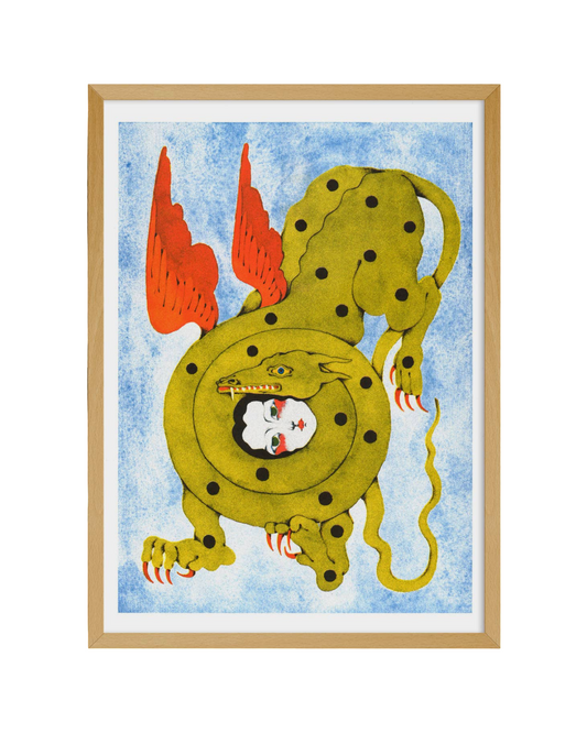 The Kiss - Lou Benesch A3 Print