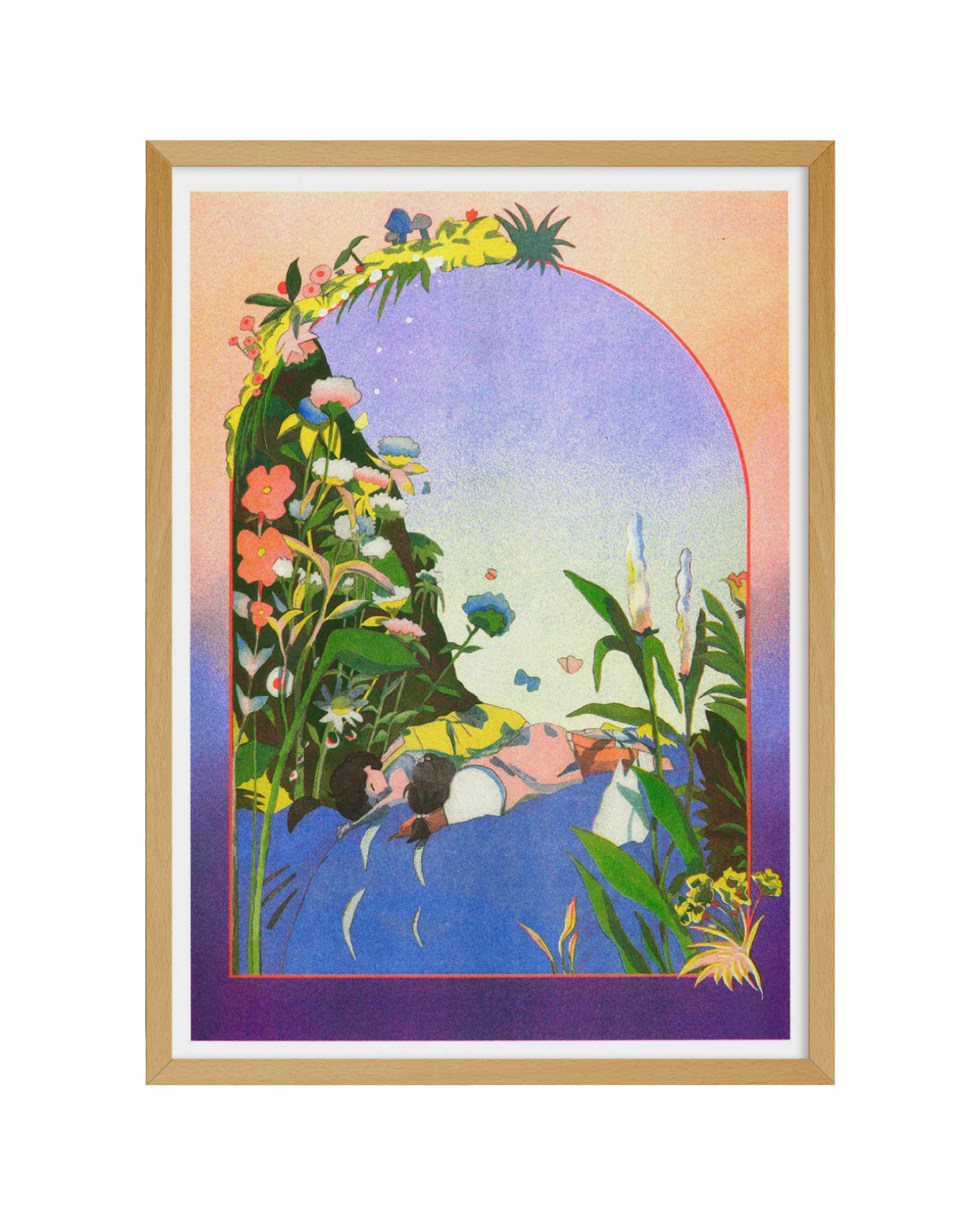 Totoro - Jeanne Saboureault A3 Print