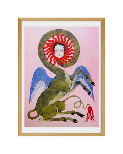 The Angel - Lou Benesch A3 Print