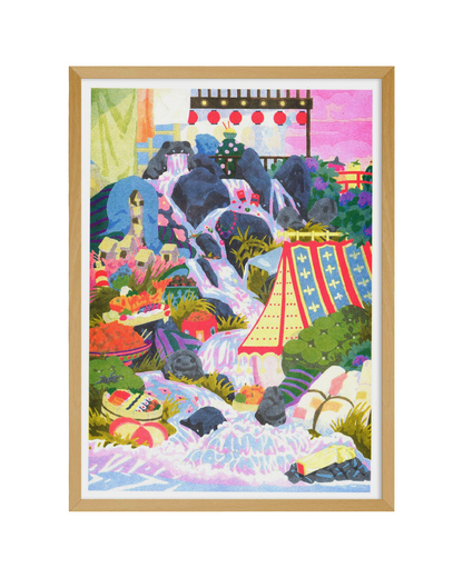 Spirited Away - Camille Gobourg A3 Print